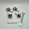 SET RIC.CERNIERA FRIZ. SOFT CLOSE MOD. MIA/21 INOX